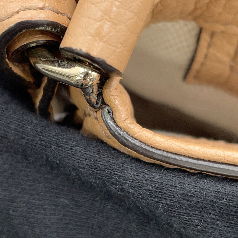 GUCCI Soho ChainShoulder Beige536224 Leather