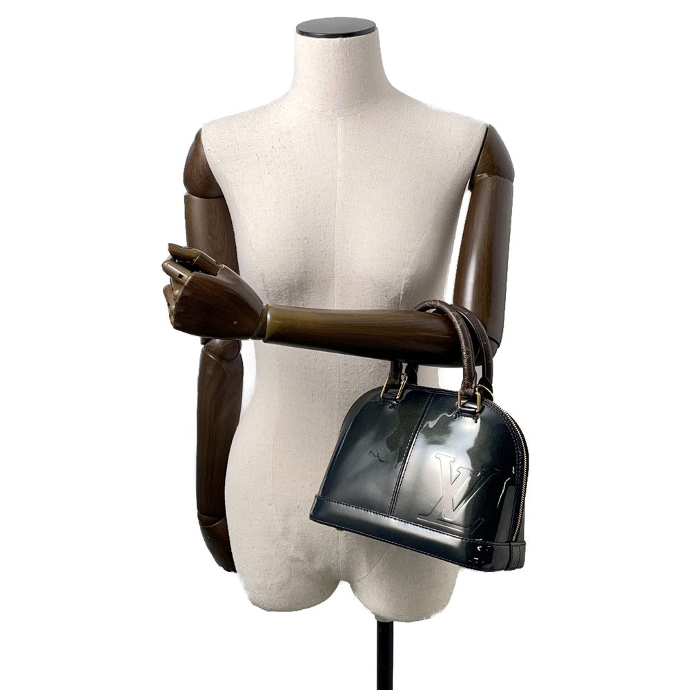 LOUIS VUITTON Alma BB MarineM54705 Patent Leather Monogram