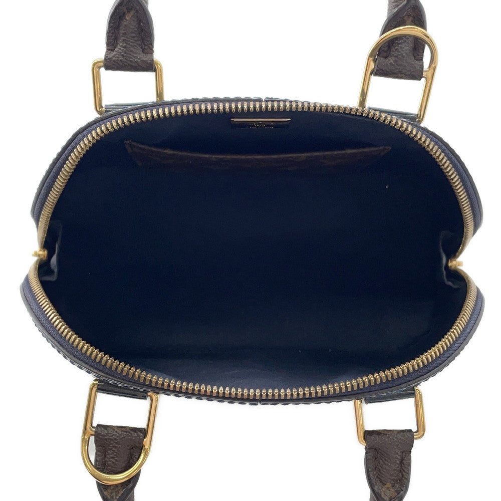 LOUIS VUITTON Alma BB MarineM54705 Patent Leather Monogram