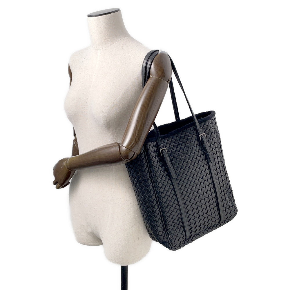 Bottega Veneta Tote Black INTRECCIATOLeather