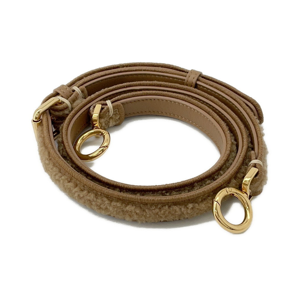 FENDI Peekaboo Icy You Brown8BN327 Mouton Size Small