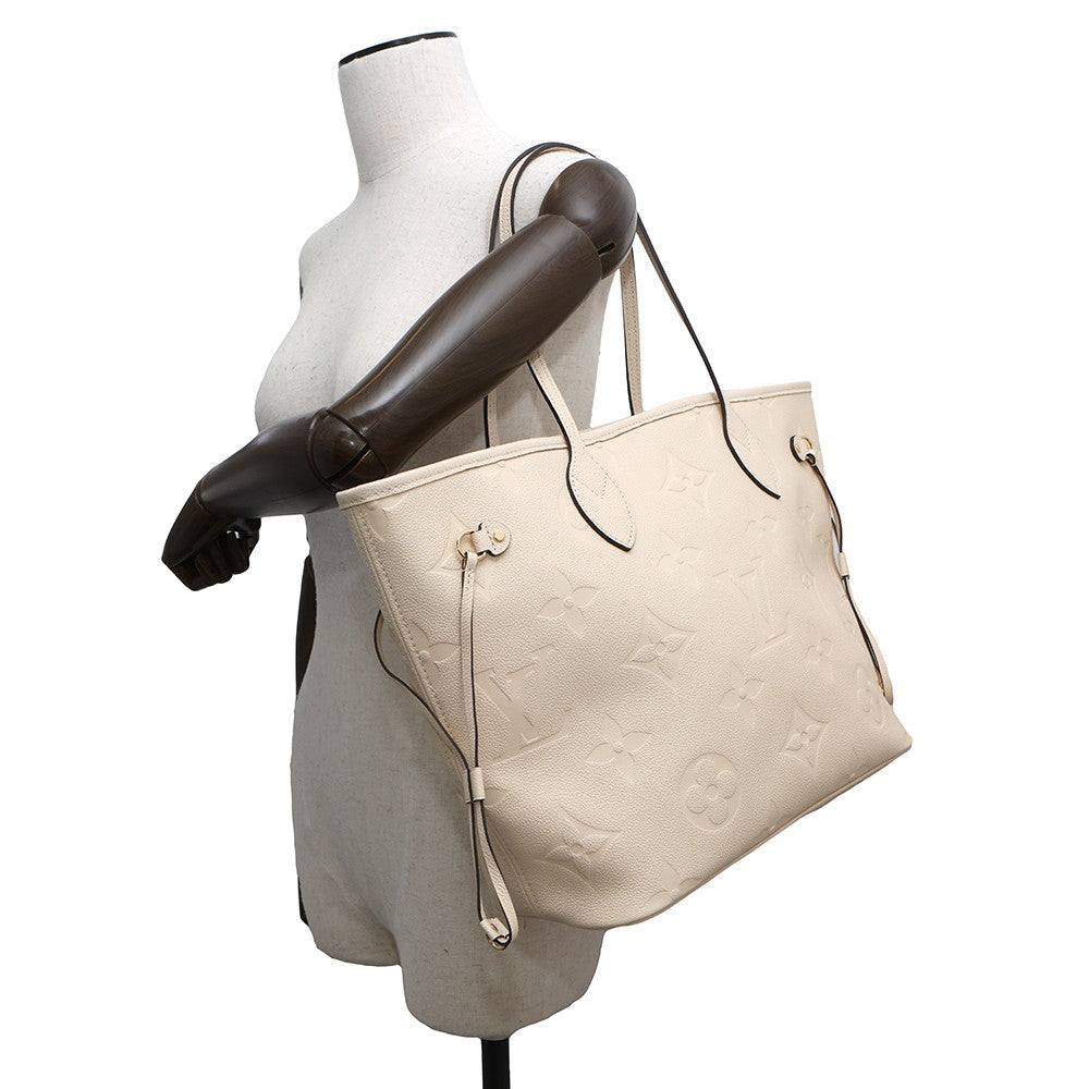 LOUIS VUITTON Neverfull claimM46676 Monogram Empreinte Leather Size MM