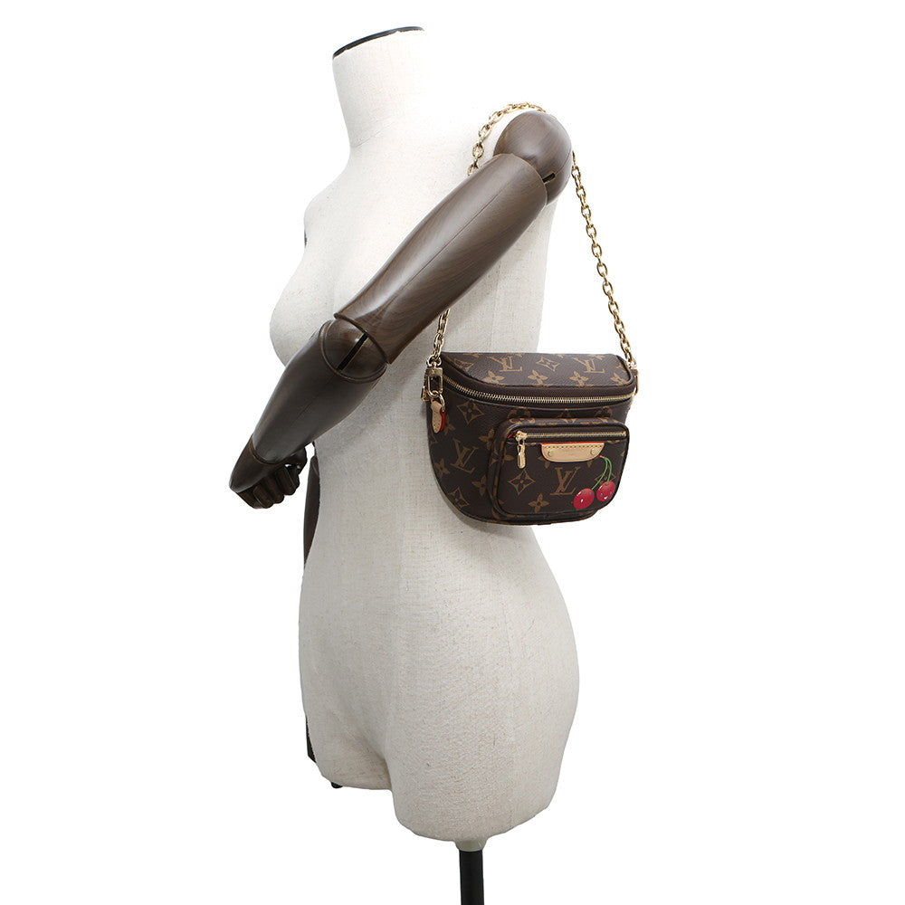 LOUIS VUITTON LV × TM Mini Bumbag RedM13449 Monogram