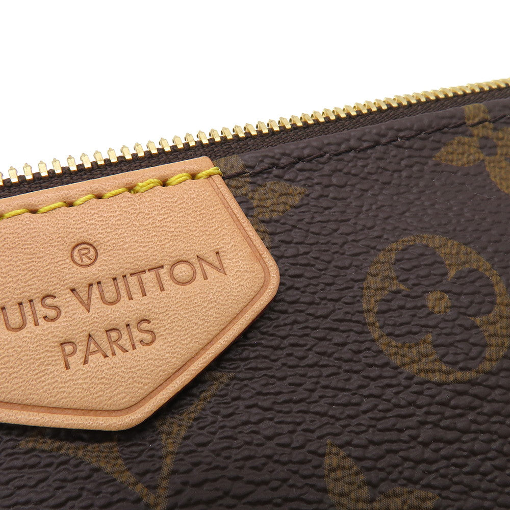 LOUIS VUITTON Multi Pochette Accessoires Rose claireM44840 Monogram