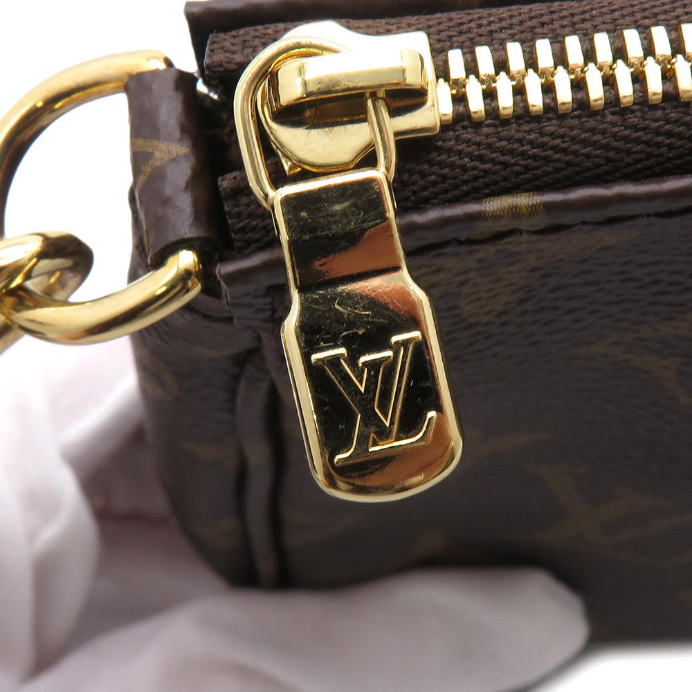 LOUIS VUITTON Multi Pochette Accessoires Rose claireM44840 Monogram