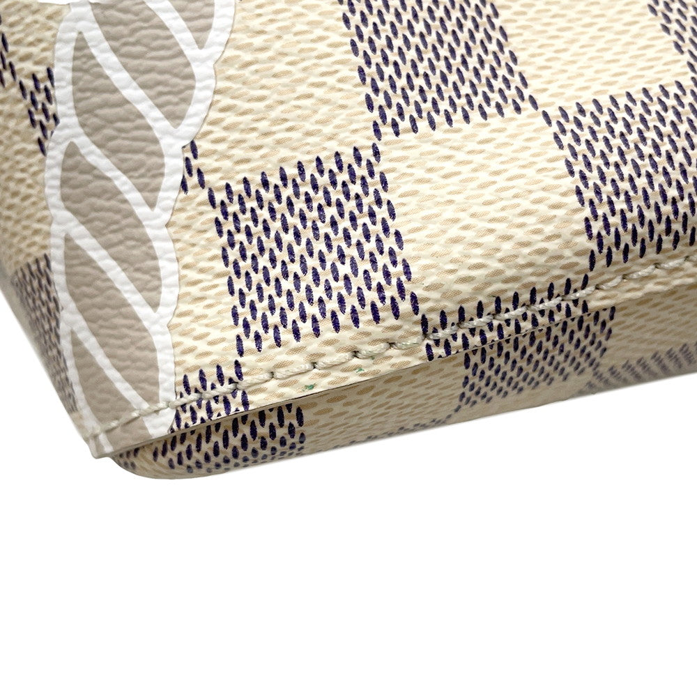 LOUIS VUITTON Neonoe WhiteN40474 Damier Azur Size MM