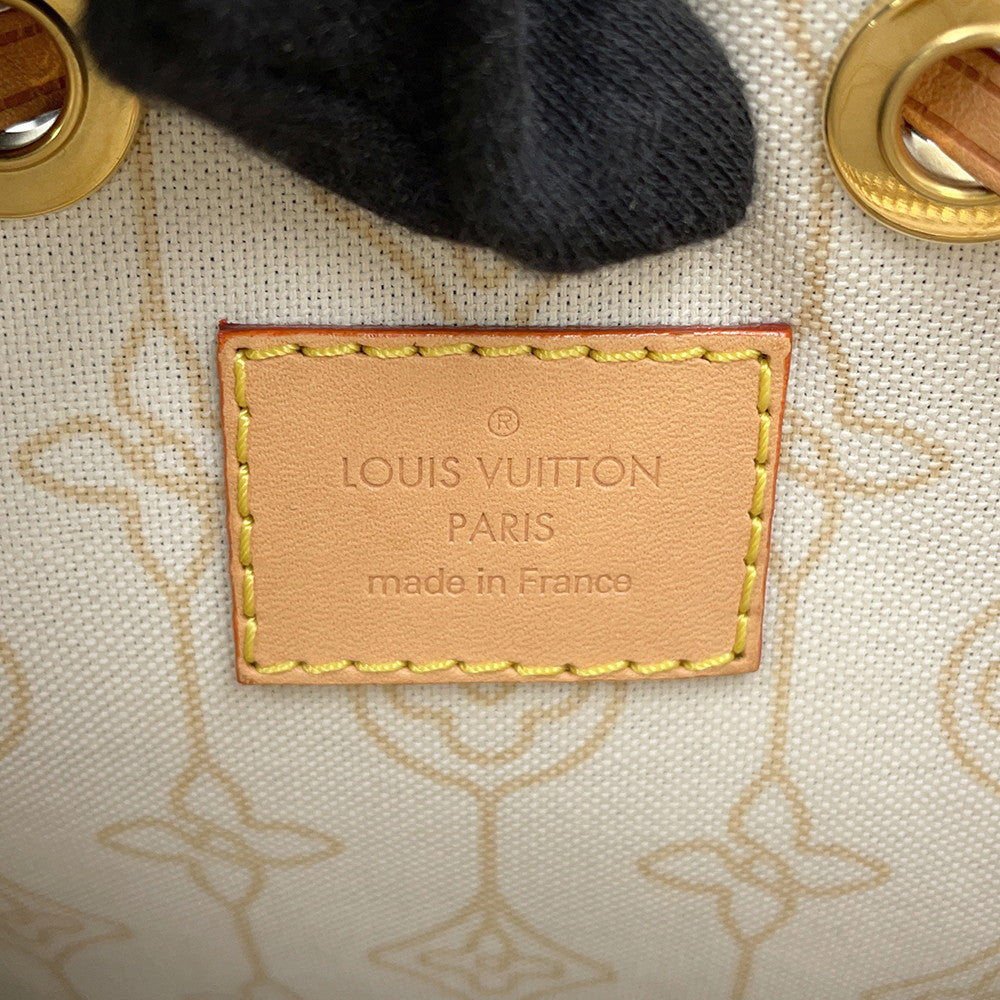 LOUIS VUITTON Neonoe WhiteN40474 Damier Azur Size MM