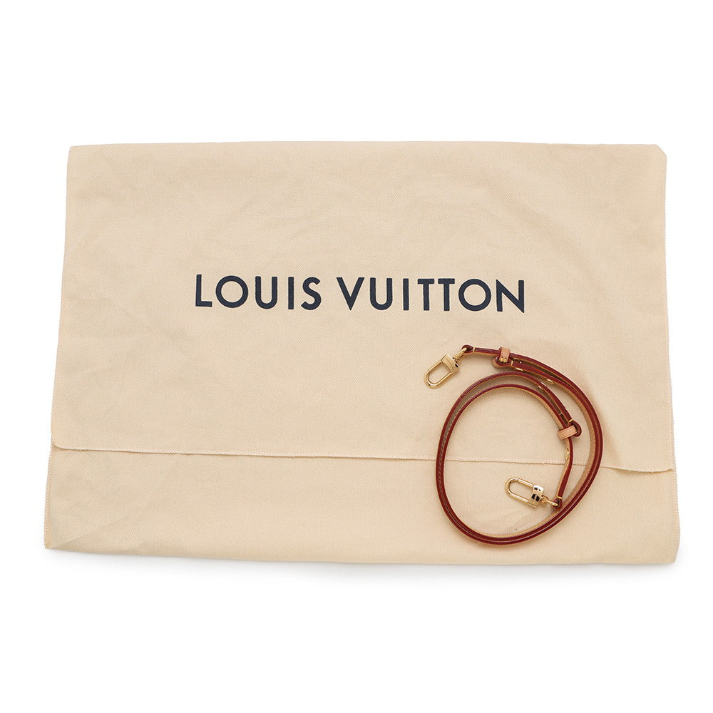 LOUIS VUITTON Neonoe WhiteN40474 Damier Azur Size MM