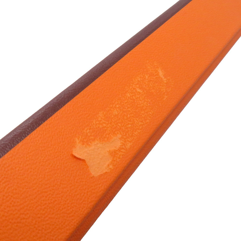 HERMES Carre Jean H PASSANT H・Passant Size 140 Rouge/Blue/Blanc Cashmere70% Silk30%