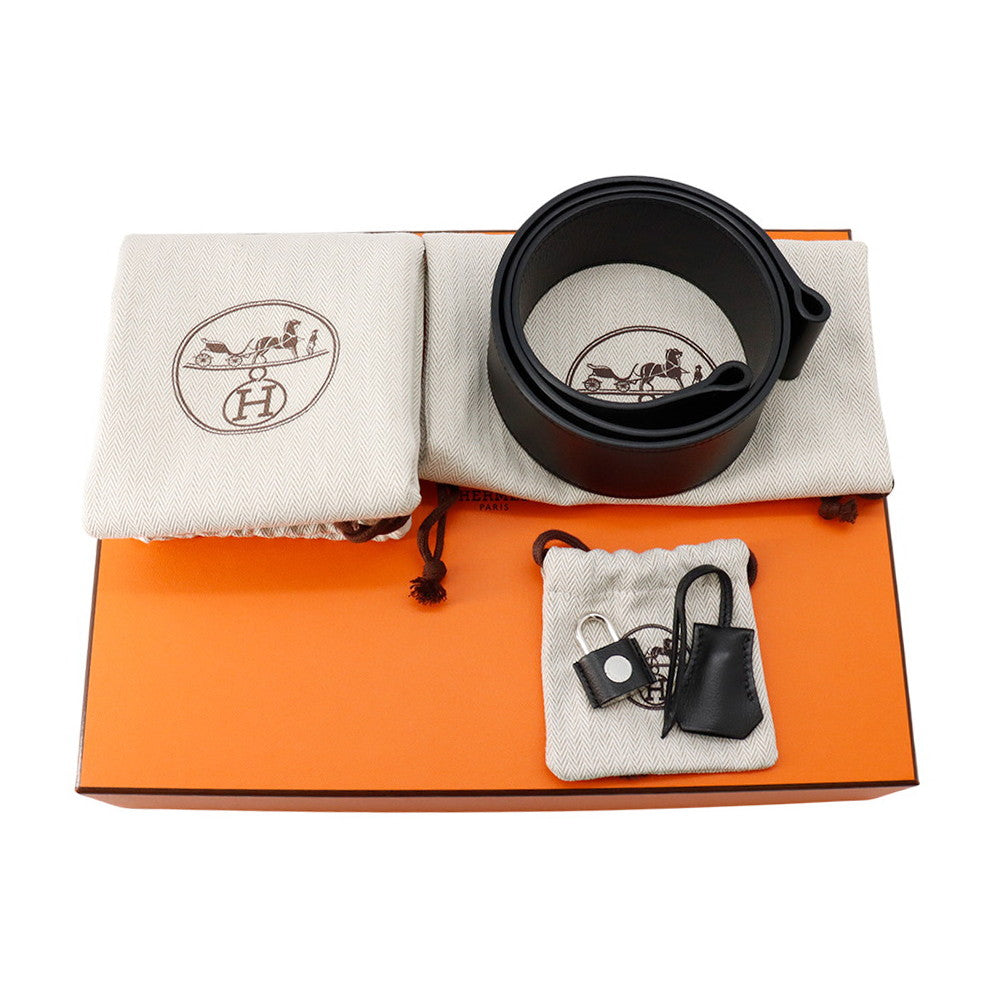 HERMES New Drag 22 Black Evercolor
