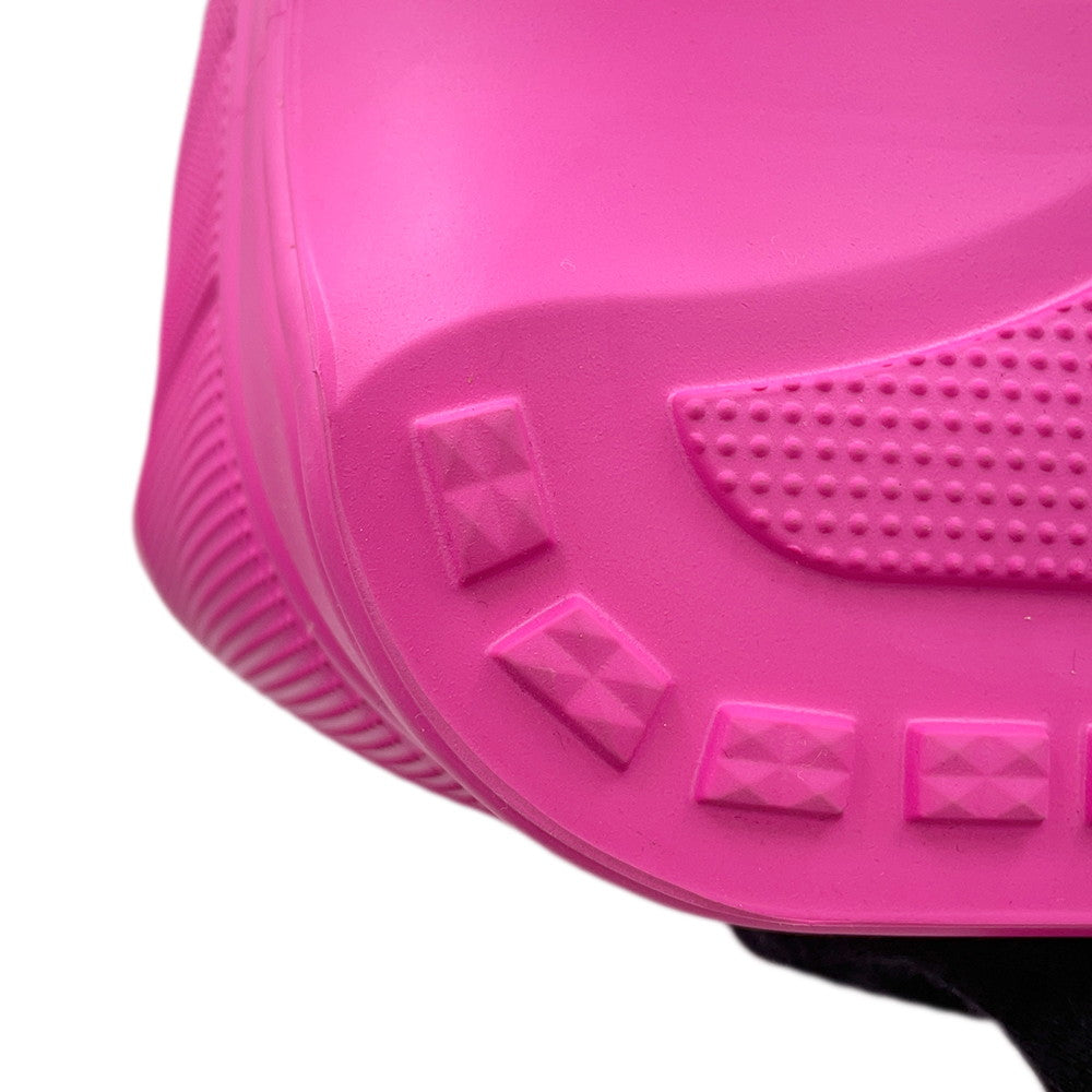 BALENCIAGA Crocs Bag Pink702266 Rubber Size Large