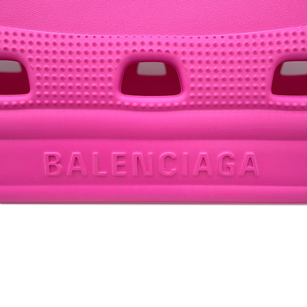 BALENCIAGA Crocs Bag Pink702266 Rubber Size Large