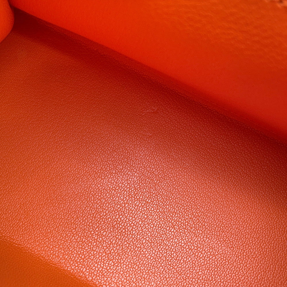 HERMES Mini Kelly Orange Gulliver Size 20