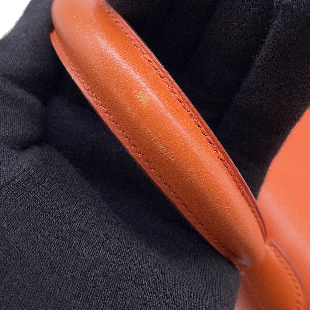 HERMES Mini Kelly Orange Gulliver Size 20