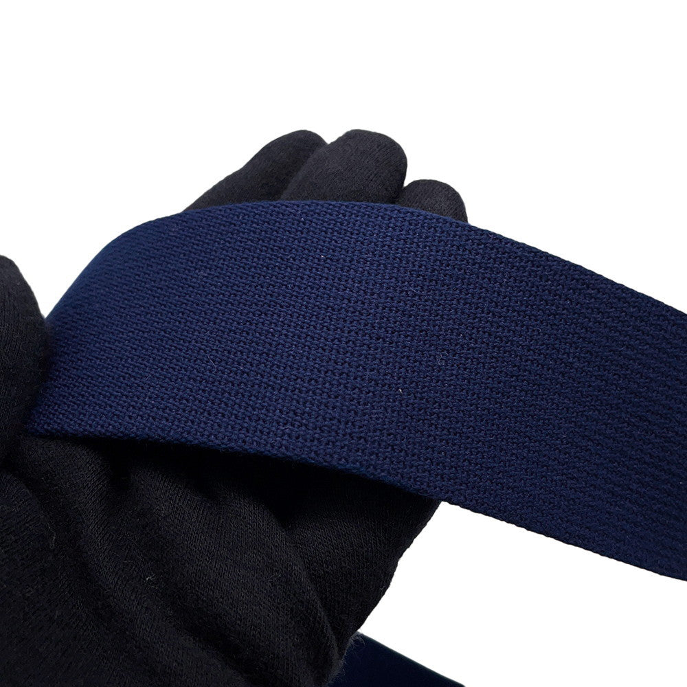 HERMES Geta Navy Chevre Myzore Goatskin