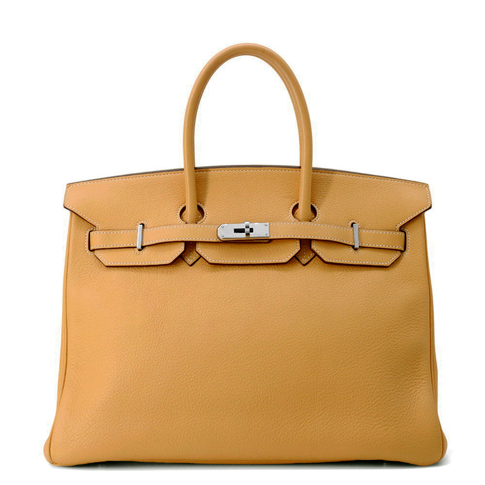 HERMES Birkin Natural Togo Leather Size 35