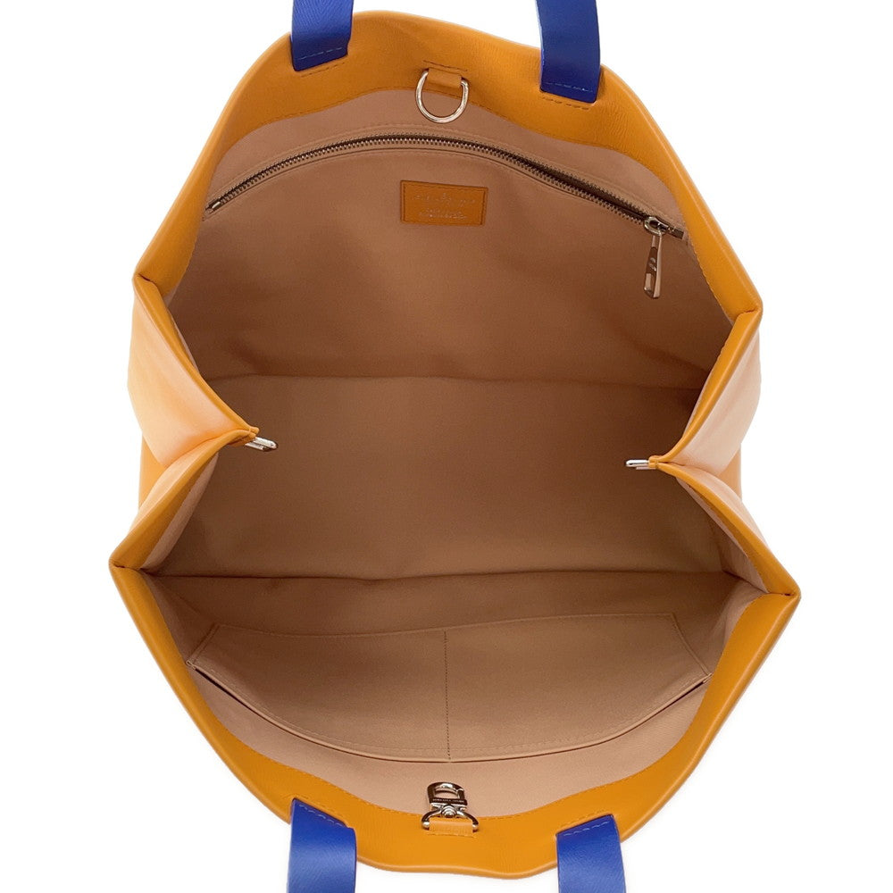 LOUIS VUITTON Shopper tote SaffronM24457 Leather Size MM