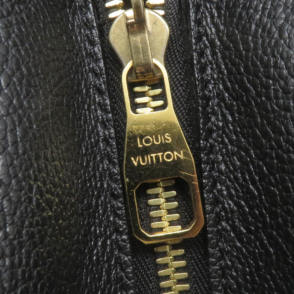 LOUIS VUITTON Montaigne NoirM41048 Monogram Empreinte Leather Size MM