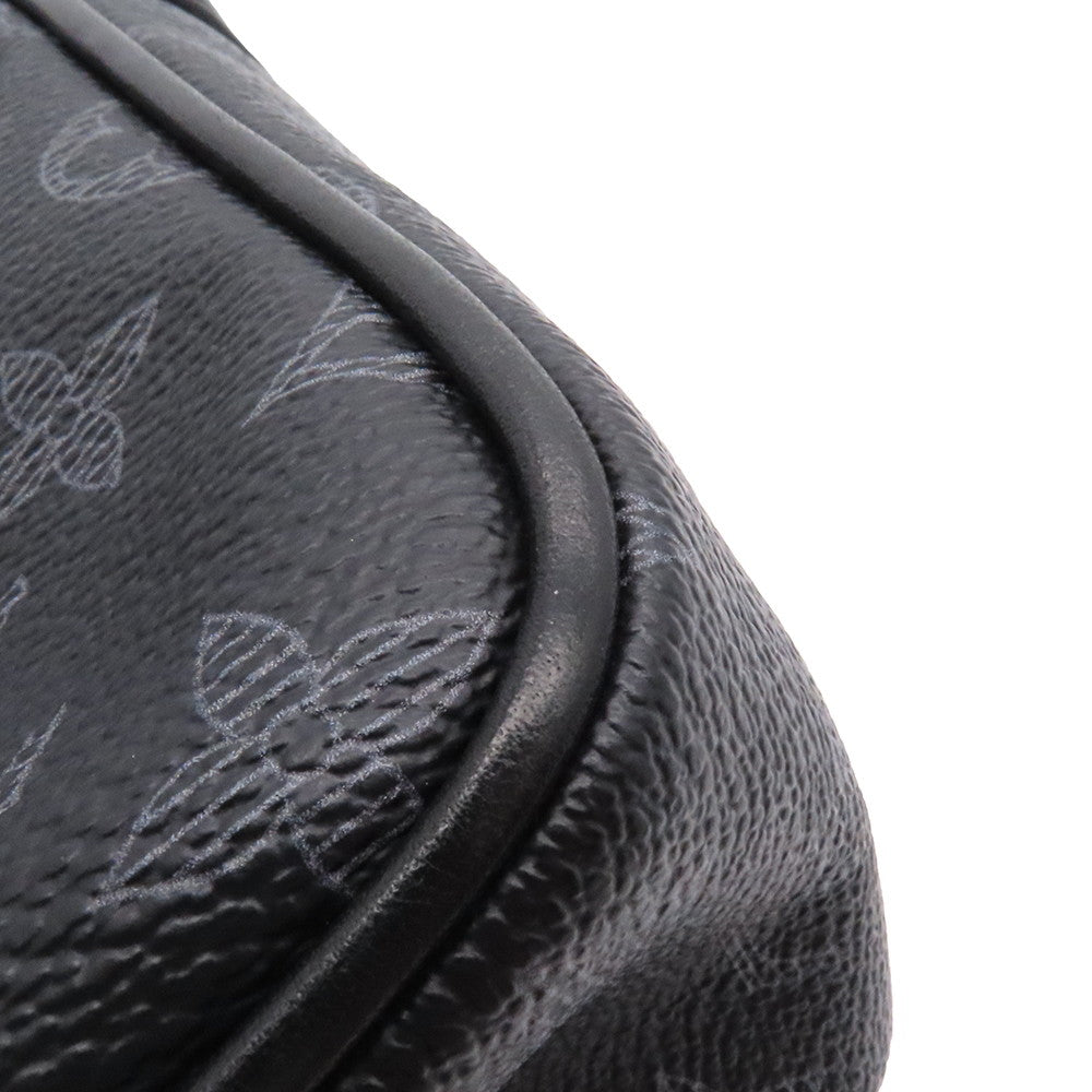 LOUIS VUITTON Danube Noir/KhakiM43677 Monogram Eclipse Vivienne Size PM