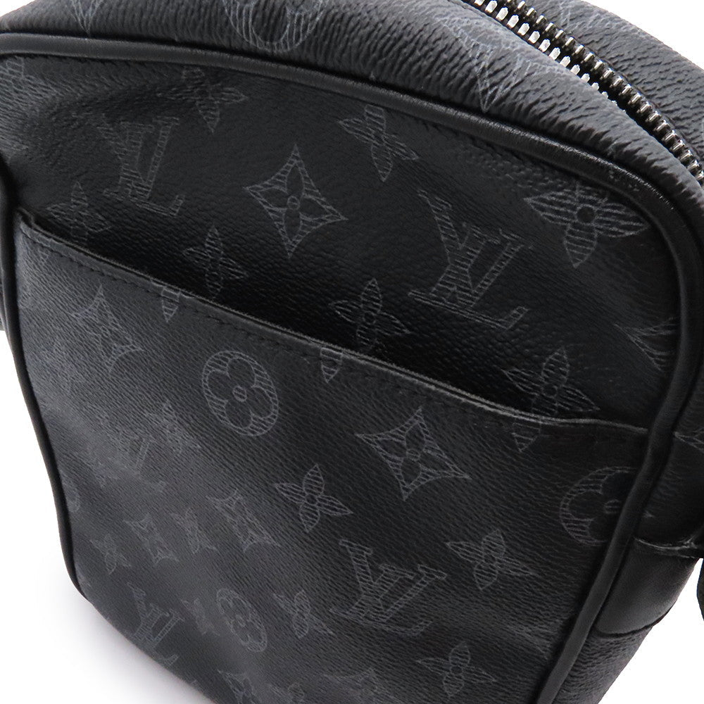 LOUIS VUITTON Danube Noir/KhakiM43677 Monogram Eclipse Vivienne Size PM