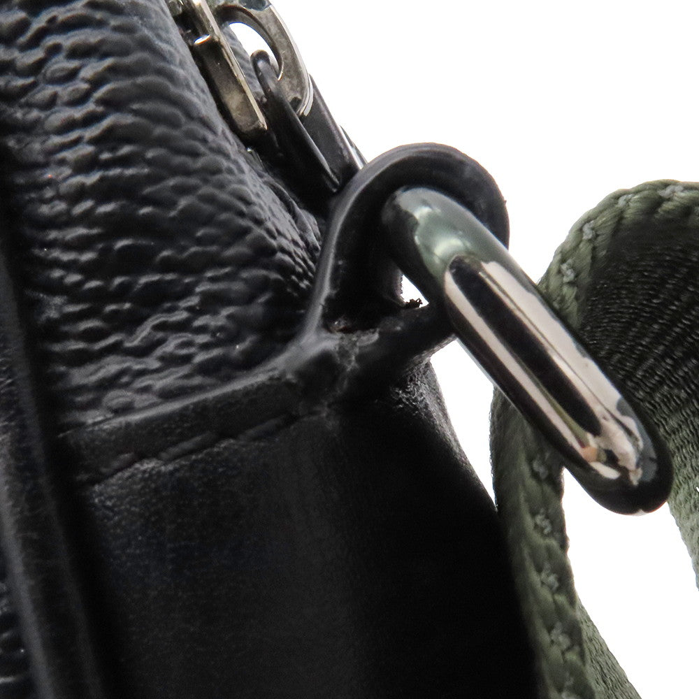 LOUIS VUITTON Danube Noir/KhakiM43677 Monogram Eclipse Vivienne Size PM