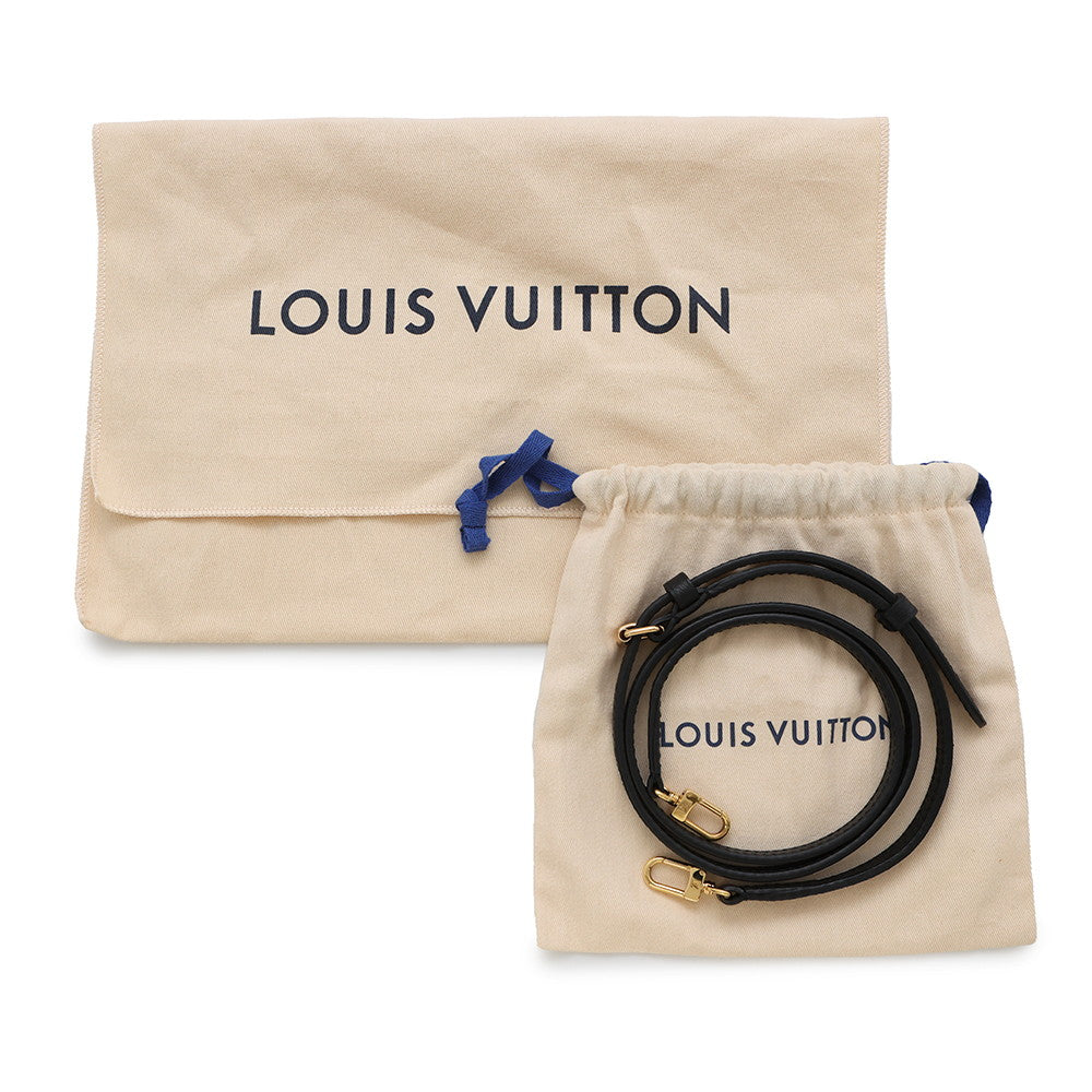 LOUIS VUITTON Onthego NoirM46993 Monogram Empreinte Leather Size BB