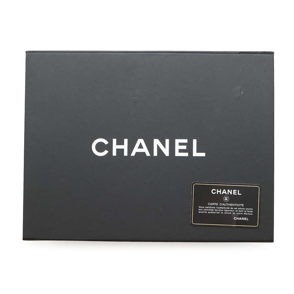 CHANEL Design Stitch ChainShoulder Bag Pink Lambskin