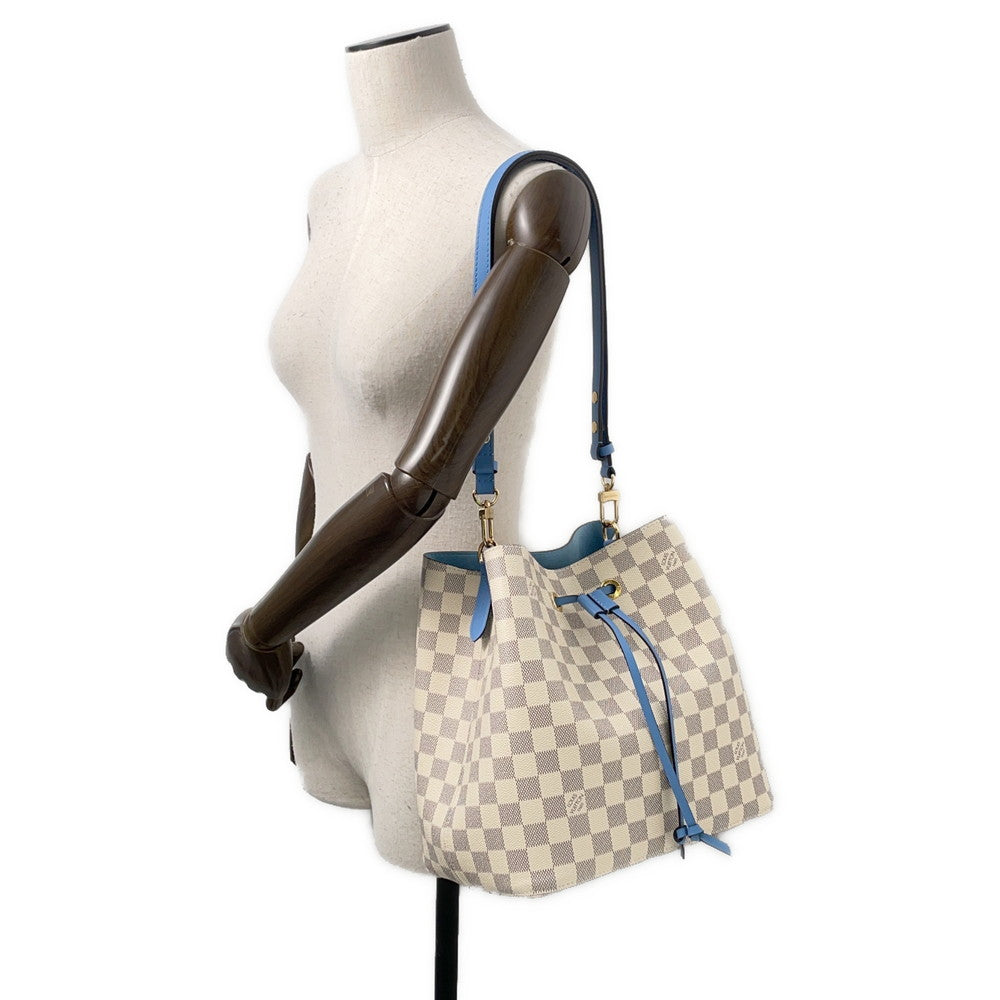 LOUIS VUITTON Neonoe BrueN40153 Damier Azur