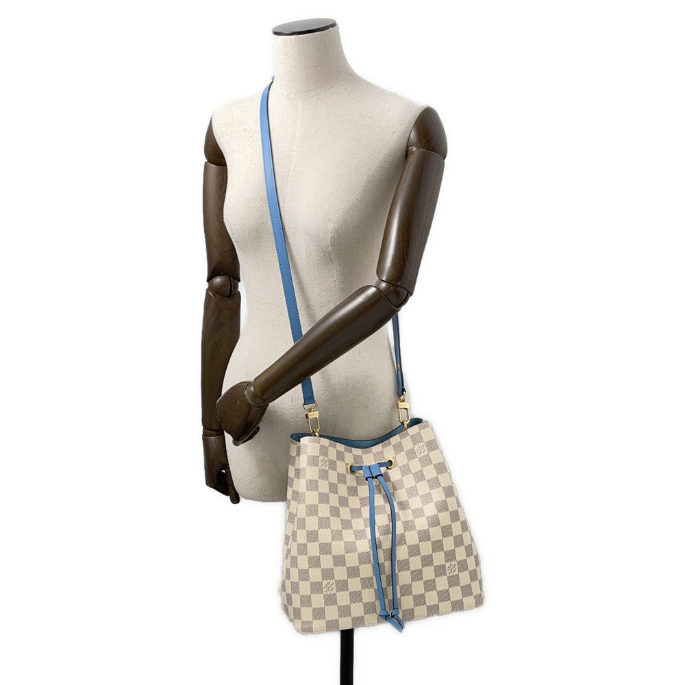 LOUIS VUITTON Neonoe BrueN40153 Damier Azur
