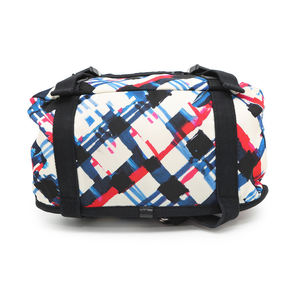 CHANEL Airline Backpack White/MulticolorA93326 Nylon