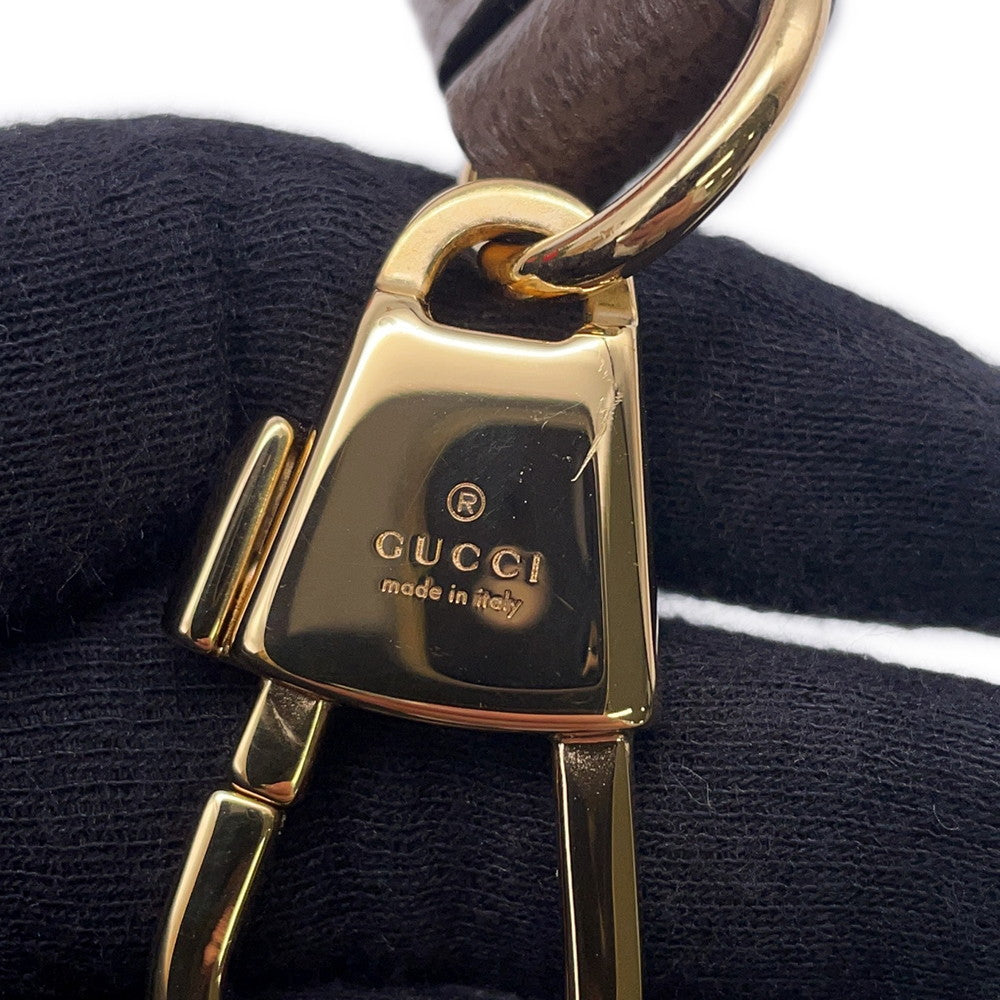 GUCCI Jumbo GG 2WAY Shoulder Bag Brown699406 Canvas Leather Size Mini
