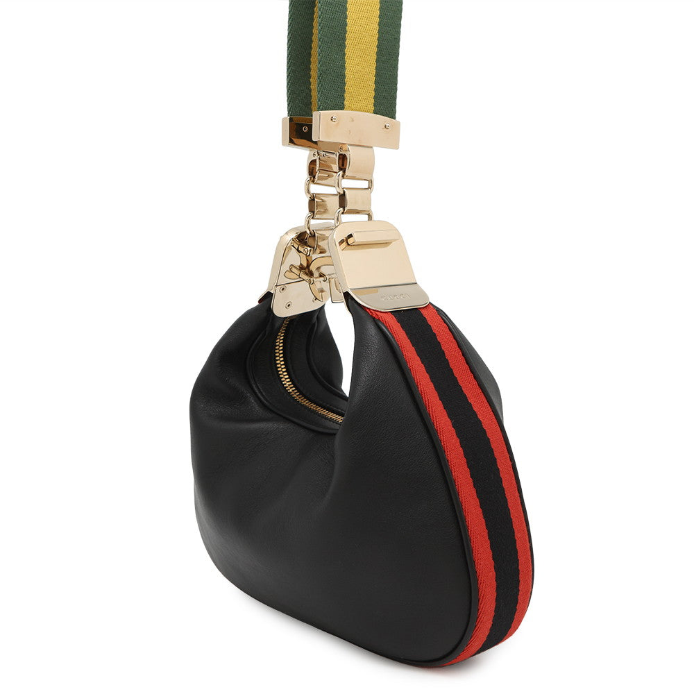GUCCI Attaché Shoulder Bag Black699409 Leather