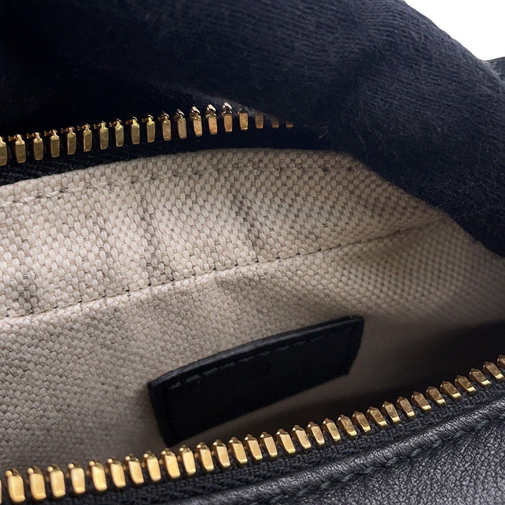 GUCCI Attaché Shoulder Bag Black699409 Leather