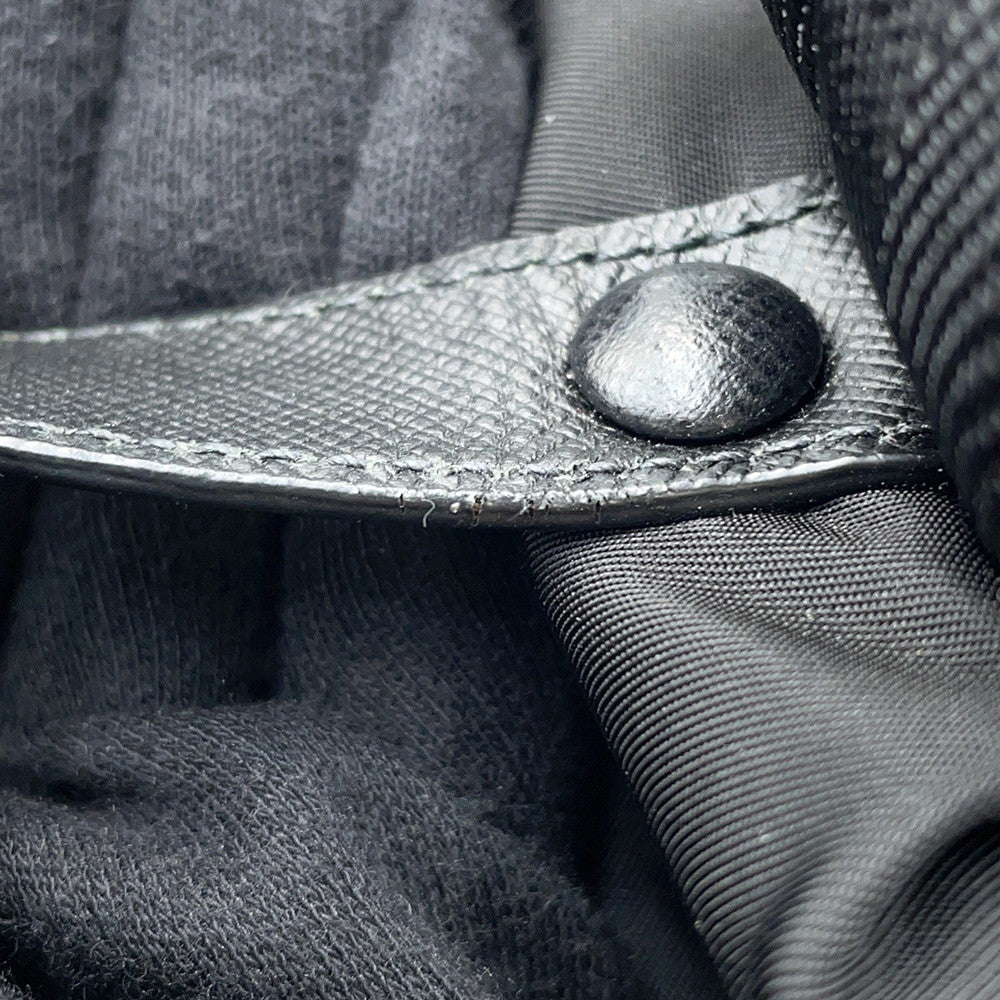 PRADA Pistol Backpack Black/BlueVZ0066 Nylon