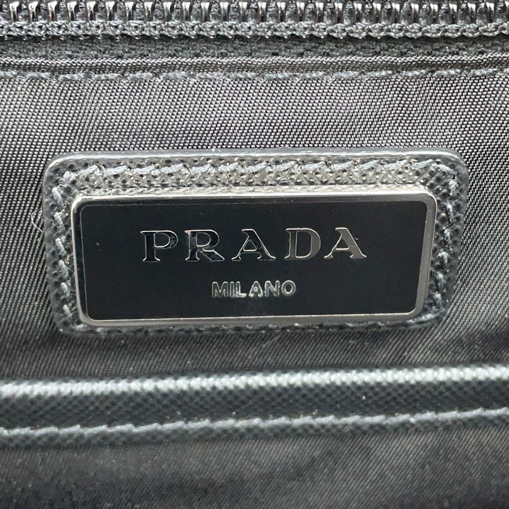 PRADA Pistol Backpack Black/BlueVZ0066 Nylon