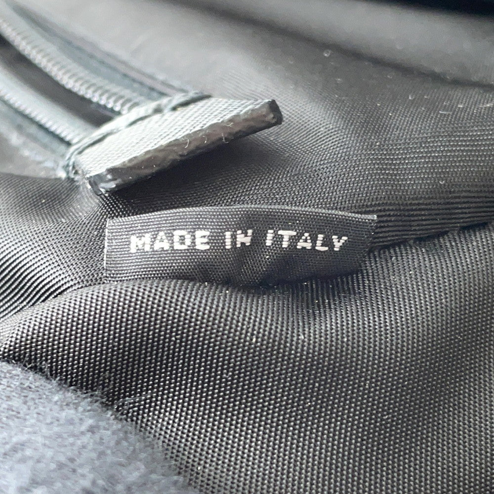 PRADA Pistol Backpack Black/BlueVZ0066 Nylon