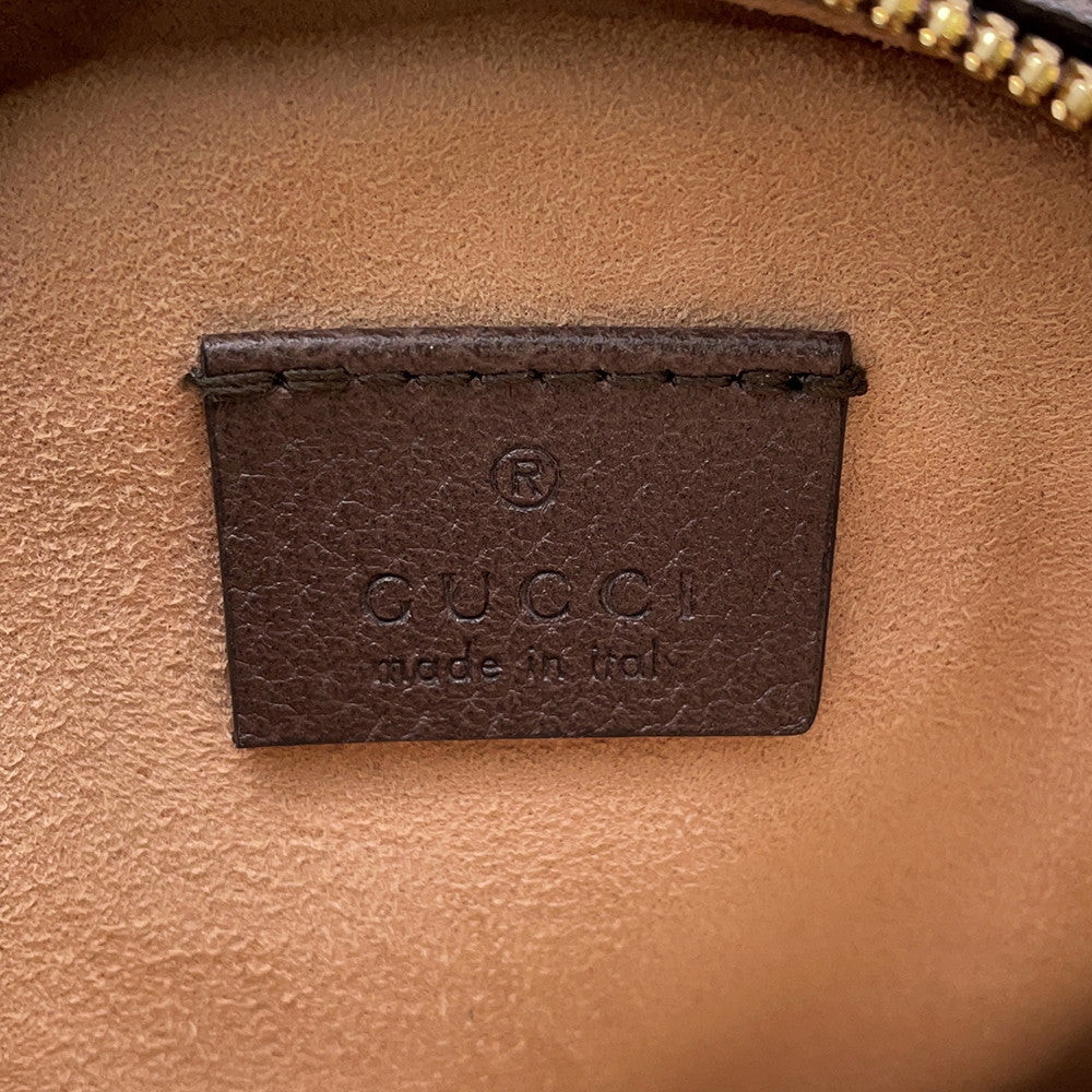 GUCCI GG Supreme Ophidia Beige/Brown550618 PVC Leather