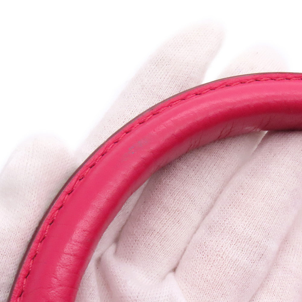 LOUIS VUITTON Capucines PinkM90294 Taurillon Leather Size BB