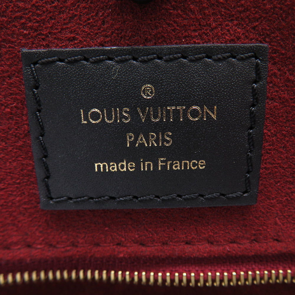 LOUIS VUITTON Onthego Noir/BeigeM45495 Bicolor Monogram Empreinte Leather Size MM