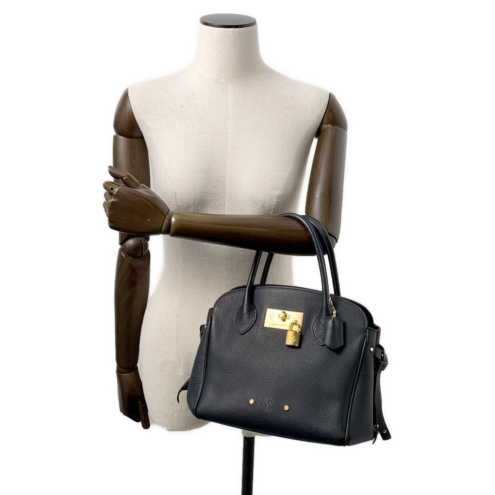 LOUIS VUITTON Milla NoirM54346 Calf Leather Size PM