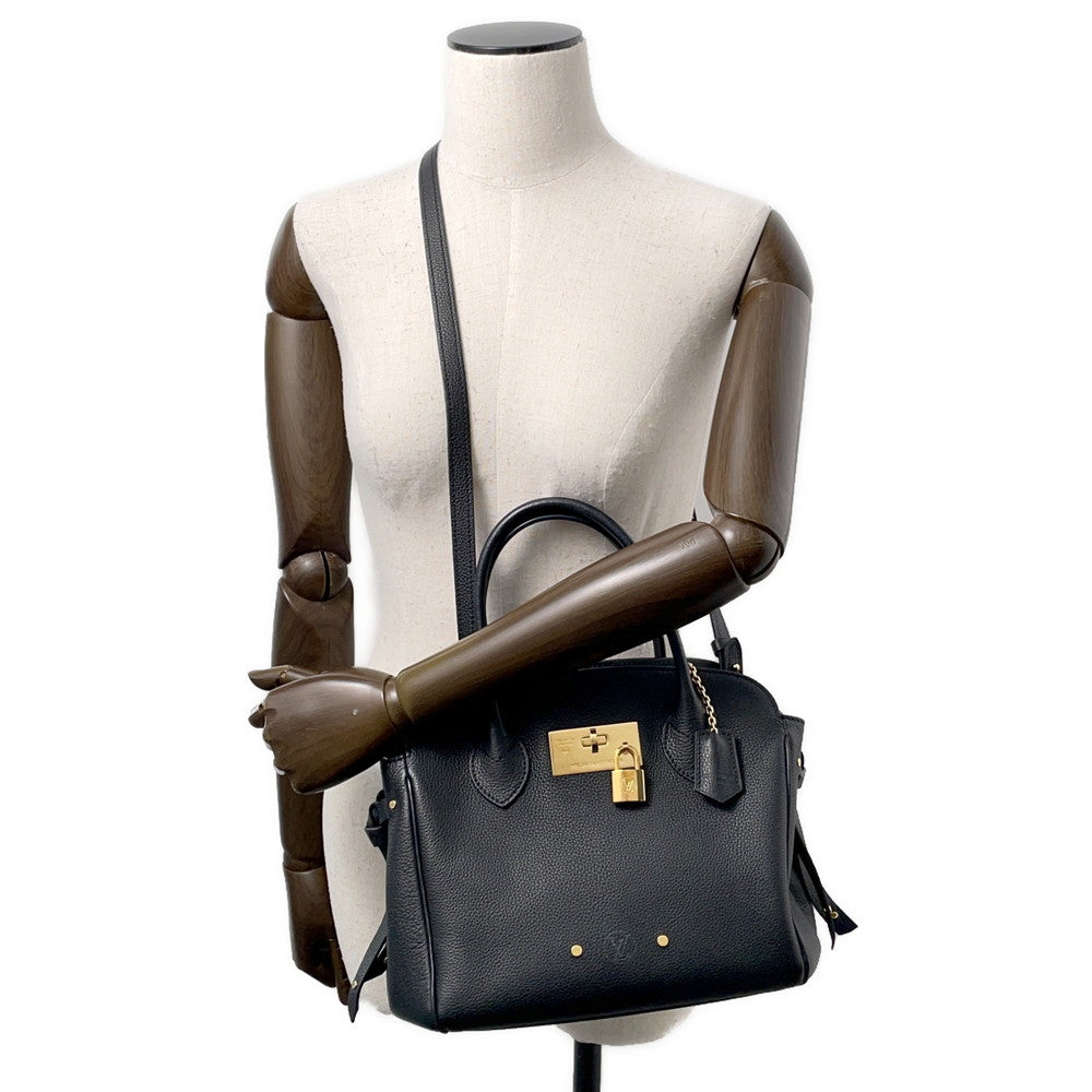 LOUIS VUITTON Milla NoirM54346 Calf Leather Size PM