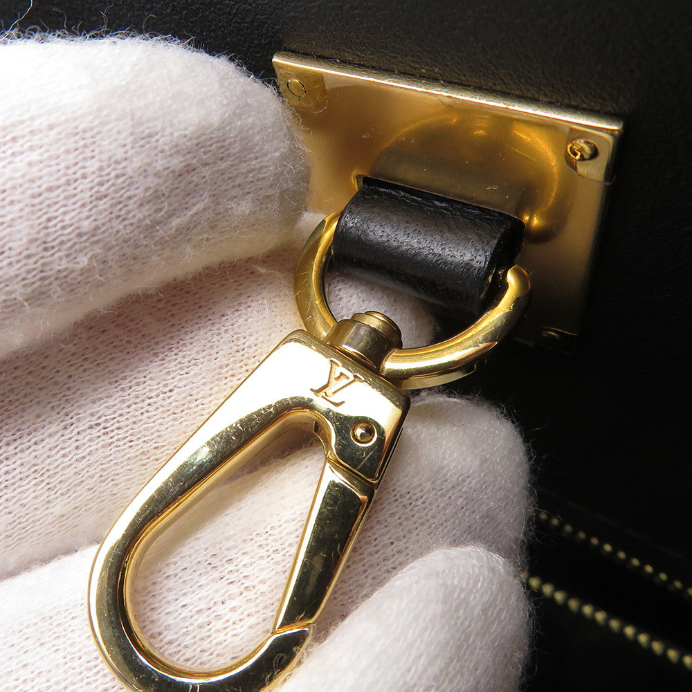 LOUIS VUITTON Milla NoirM54346 Calf Leather Size PM