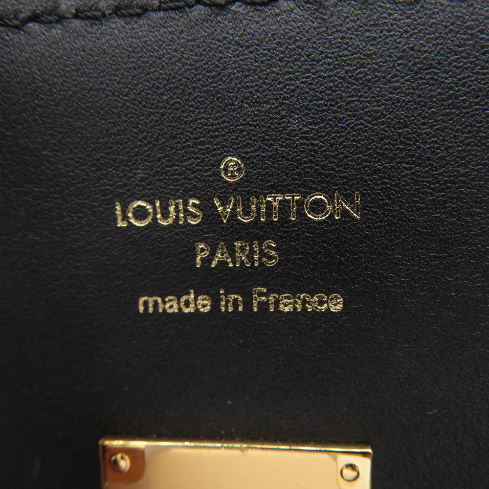LOUIS VUITTON Milla NoirM54346 Calf Leather Size PM