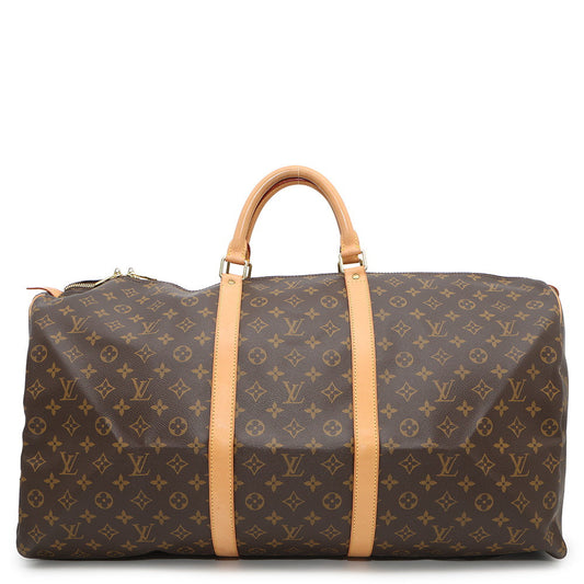 LOUIS VUITTON Keepall BrownM41422 Monogram Size 60