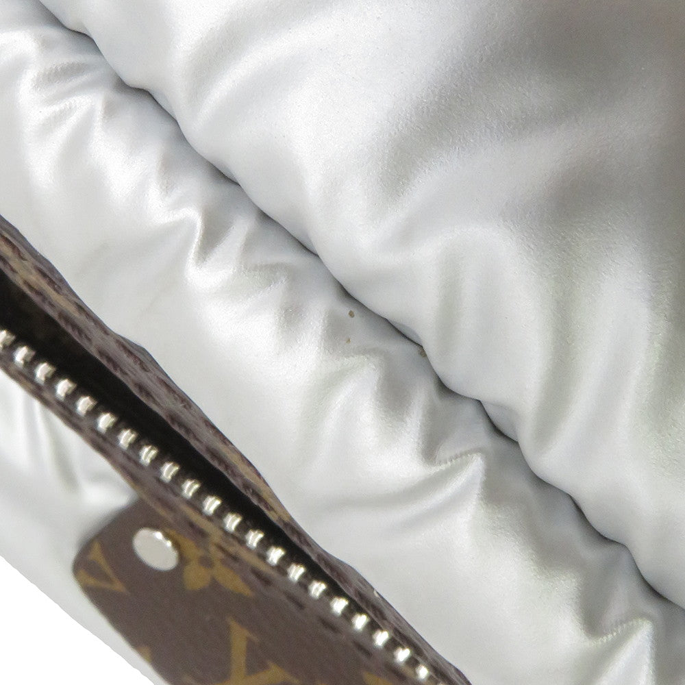 LOUIS VUITTON Pillow Maxi Bumbag Silver/BrownM20971 Recycled MetallicNylon Monogram