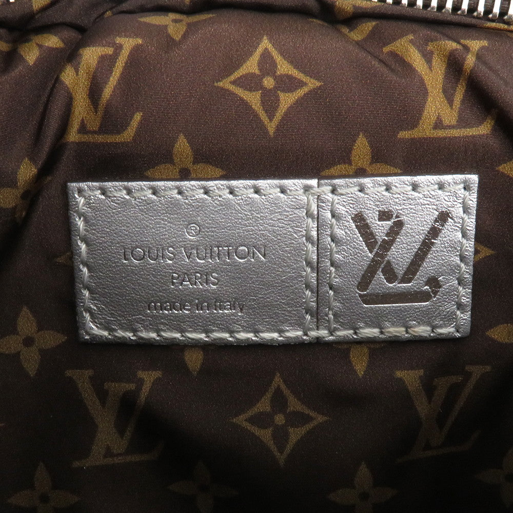 LOUIS VUITTON Pillow Maxi Bumbag Silver/BrownM20971 Recycled MetallicNylon Monogram