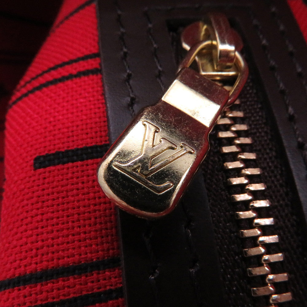 LOUIS VUITTON Neverfull CeriseN51105 Damier Ebene Canvas Size MM