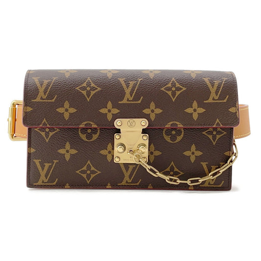 LOUIS VUITTON SPadlock belt pouch BrownM68550 Monogram Size GM/41.3"