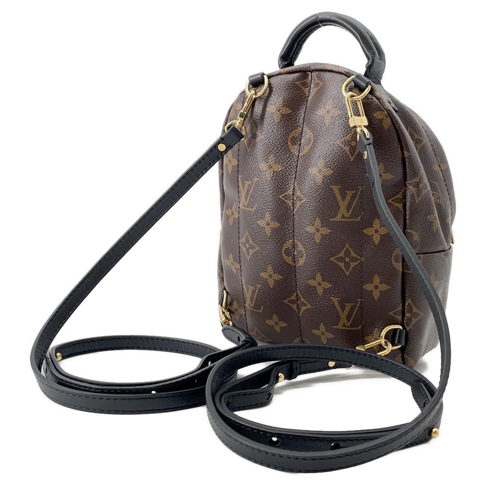 LOUIS VUITTON Palm Springs Backpack NoirM44873 Monogram Size MINI