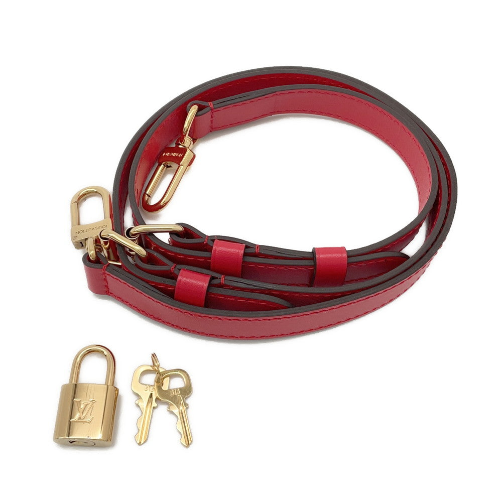 LOUIS VUITTON Speedy Bandouliere Blue/RedM45041 Monogram Denim Size 30